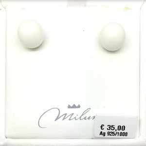 Pendientes de Mujer Miluna en Aglomerado de Coral Blanco PER2325
