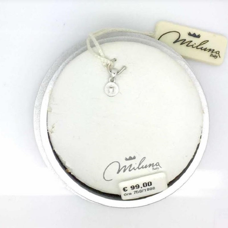 Pendente Miluna In Oro Bianco e Diamante PFD398