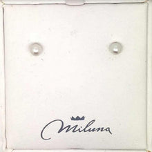 Load image into Gallery viewer, Miluna Women&#39;s Earrings Cultured Pearl Diameter 5mm PPN445BMV
