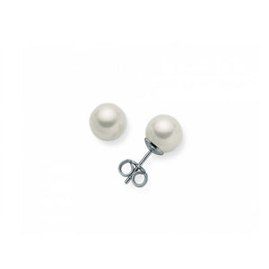 Pendientes de mujer Miluna en oro blanco con perla PPN556BMX