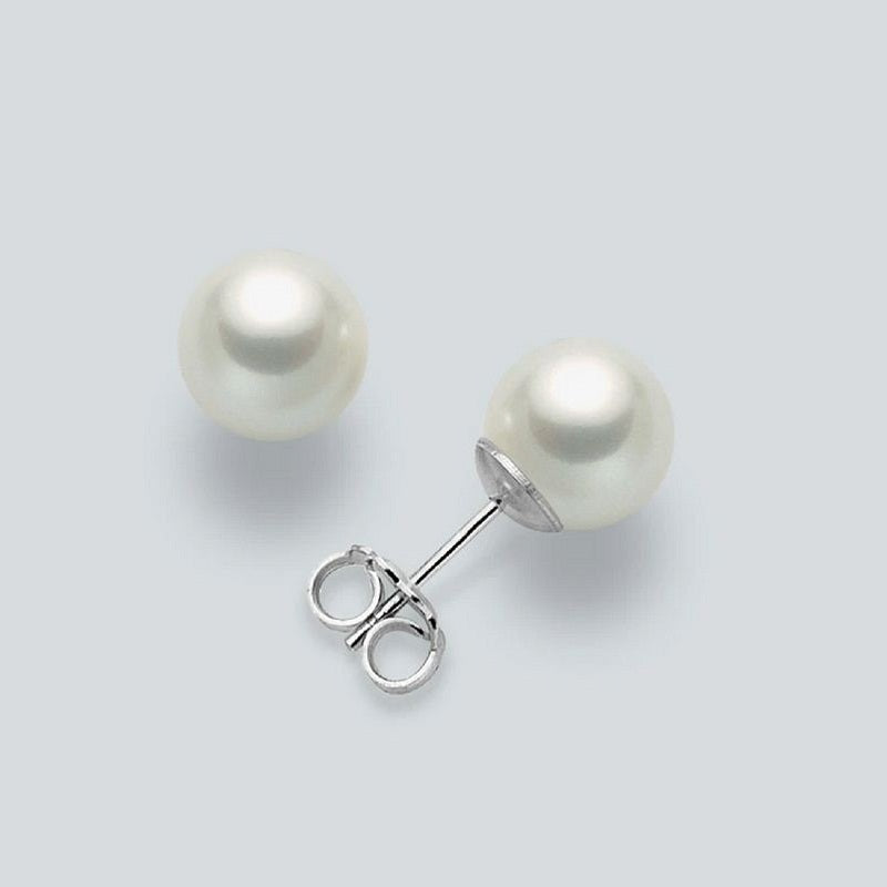 Miluna Women's Earrings Queen Twin Pearls Diameter 7mm PPN775BMX