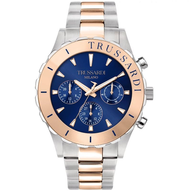 Orologio cronografo da uomo Trussardi T-Logo R2453143003