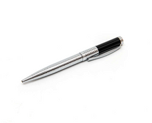 Load image into Gallery viewer, RS8517/BSB Rosenthal silver and black ballpoint pen
