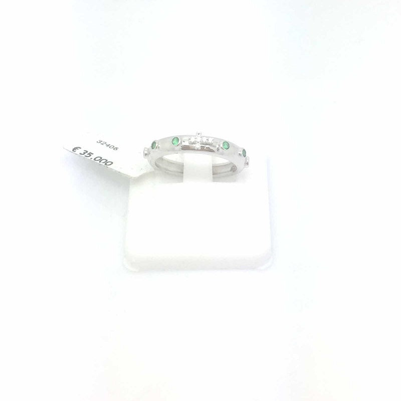 Women's Rosary Ring In Silver 32406