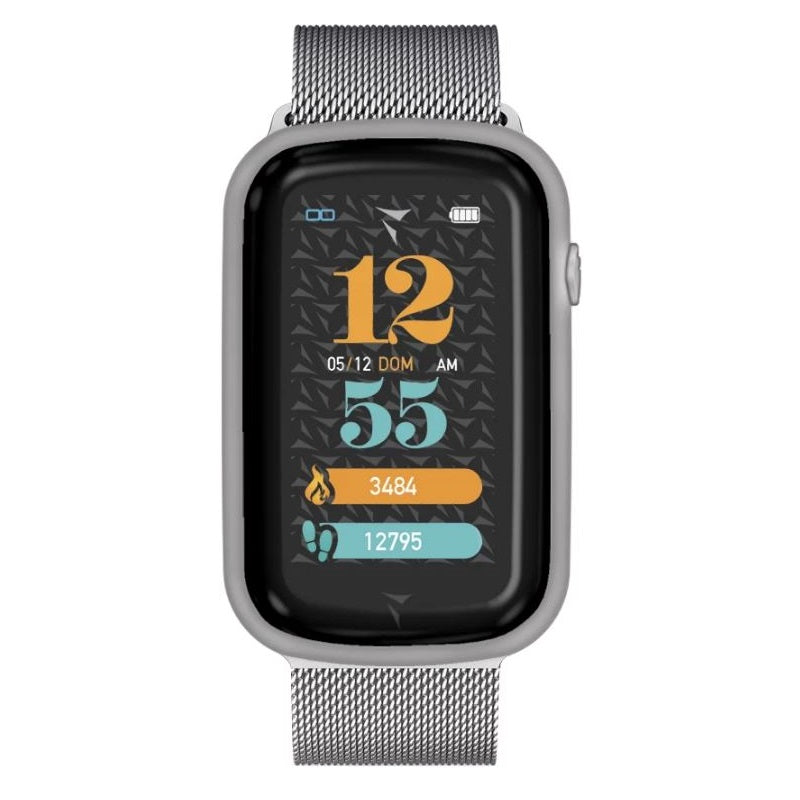 Techmade Steps TM-STEPS-MSIL Unisex Smartwatch