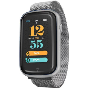 Techmade Steps TM-STEPS-MSIL Unisex Smartwatch