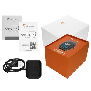 Techmade Vision TM-VISION-BK Unisex Smartwatch