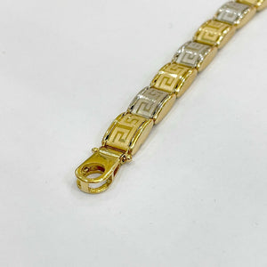 Bracelet in two-tone 18kt gold ORF/1123