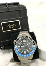 Cargar imagen en el visor de la galería, Fossil FB-GMT Curator Titanium Edición limitada de cuarzo LE1100 200M Reloj para hombre
