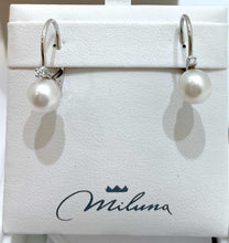 Cargar imagen en el visor de la galería, MOR657M_003 Pendientes de perlas Brilliant Miluna mujer
