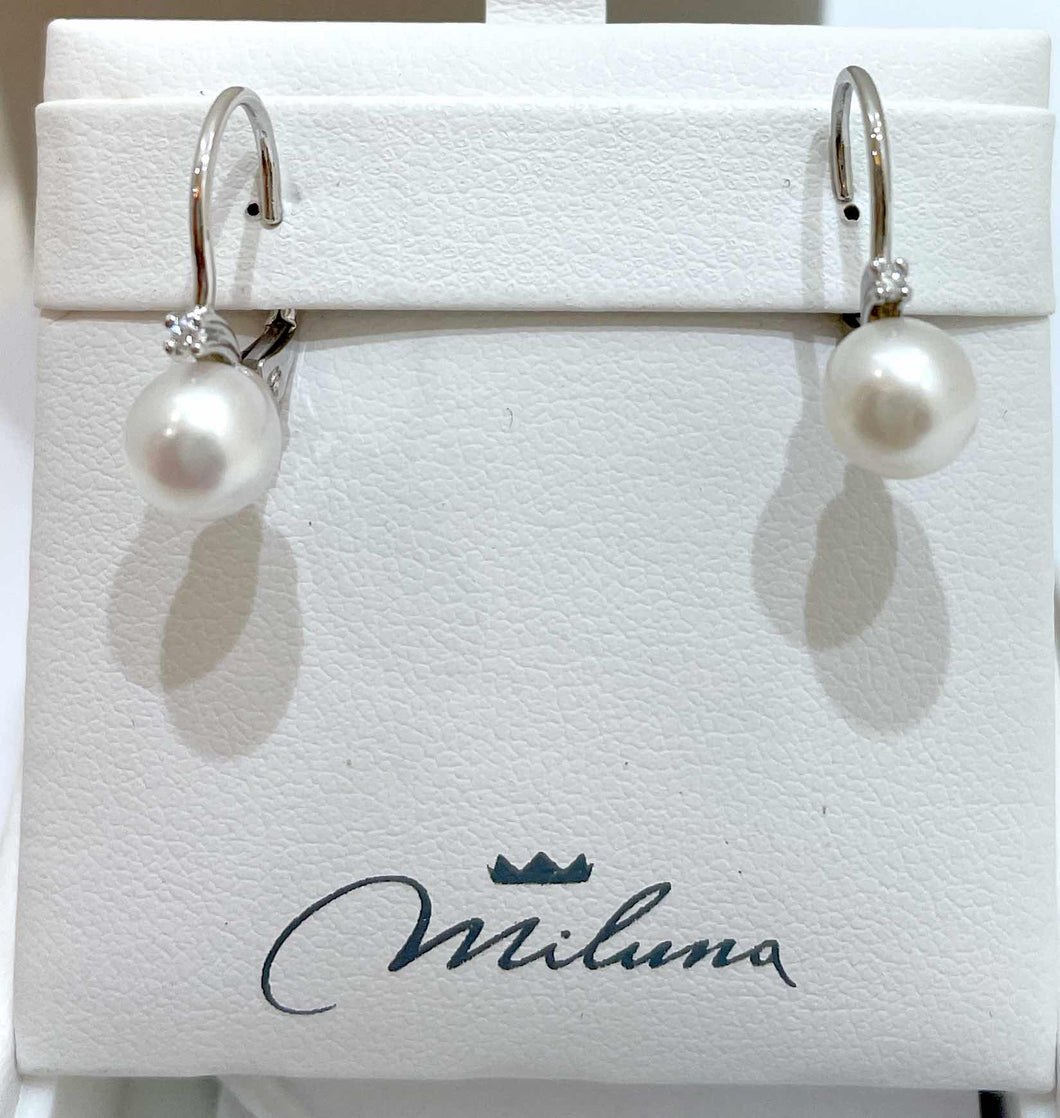 MOR657M_003 Brilliant Miluna Women's Pearl Earrings