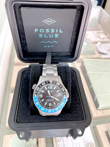 Fossil FB-GMT Curator Titanium Edición limitada de cuarzo LE1100 200M Reloj para hombre