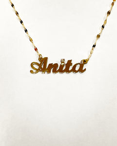 COD.369 Anita gold necklace