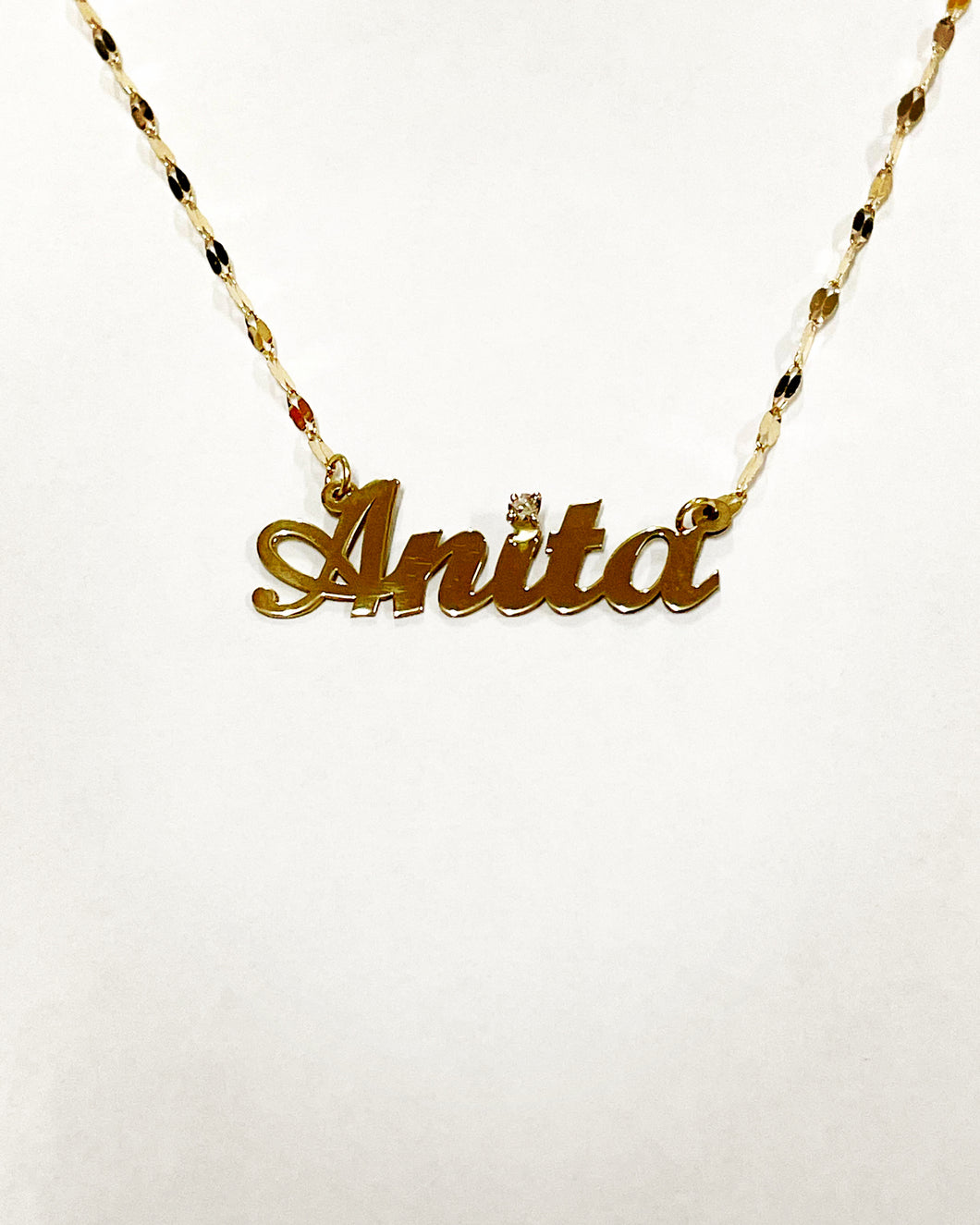 COD.369 Anita gold necklace