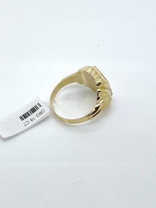 2790 Men's ring in 18Kt yellow gold