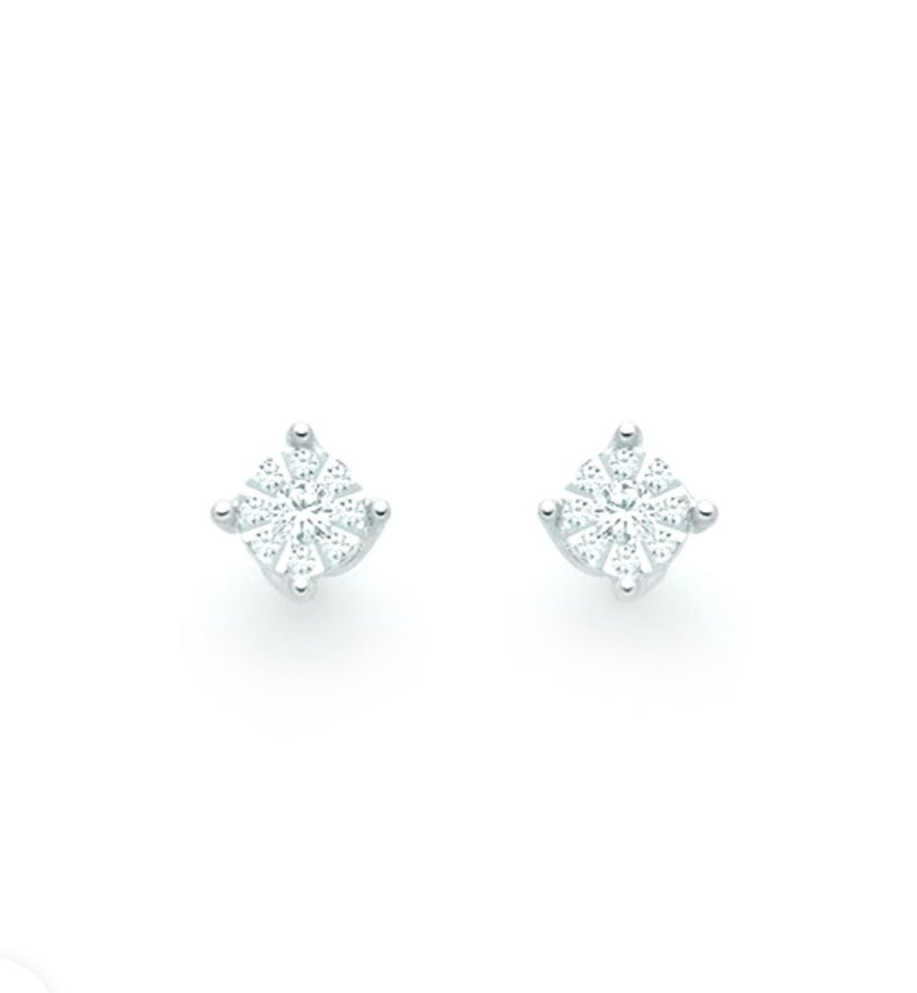 Miluna Women's Earrings with Diamonds ERD2404