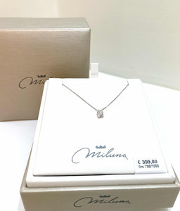 Collana Da Donna Miluna Punto Luce con Brillante CLD4484