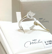 Carica l&#39;immagine nel visualizzatore di Gallery, Anello Da Donna Miluna In Oro Bianco 18Kt con Diamanti LID3283
