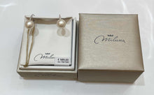 Load image into Gallery viewer, Miluna Women&#39;s White Gold Earrings with Pearl 8.5-9 mm PER2543
