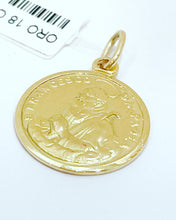Load image into Gallery viewer, 340 18KT Gold Yellow gold medallion
