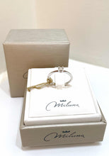 Cargar imagen en el visor de la galería, Anillo de mujer Miluna en oro blanco con diamantes LID3588
