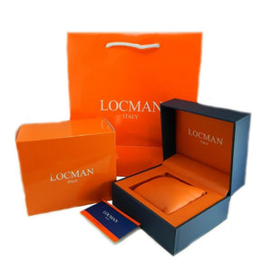 Orologio solo tempo da uomo Locman Nuovo Stealth 0810A08S-00WHBKSK